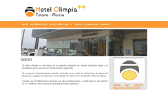 Desktop Screenshot of olimpiahoteles.com