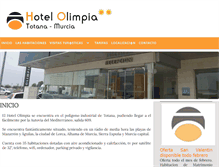 Tablet Screenshot of olimpiahoteles.com